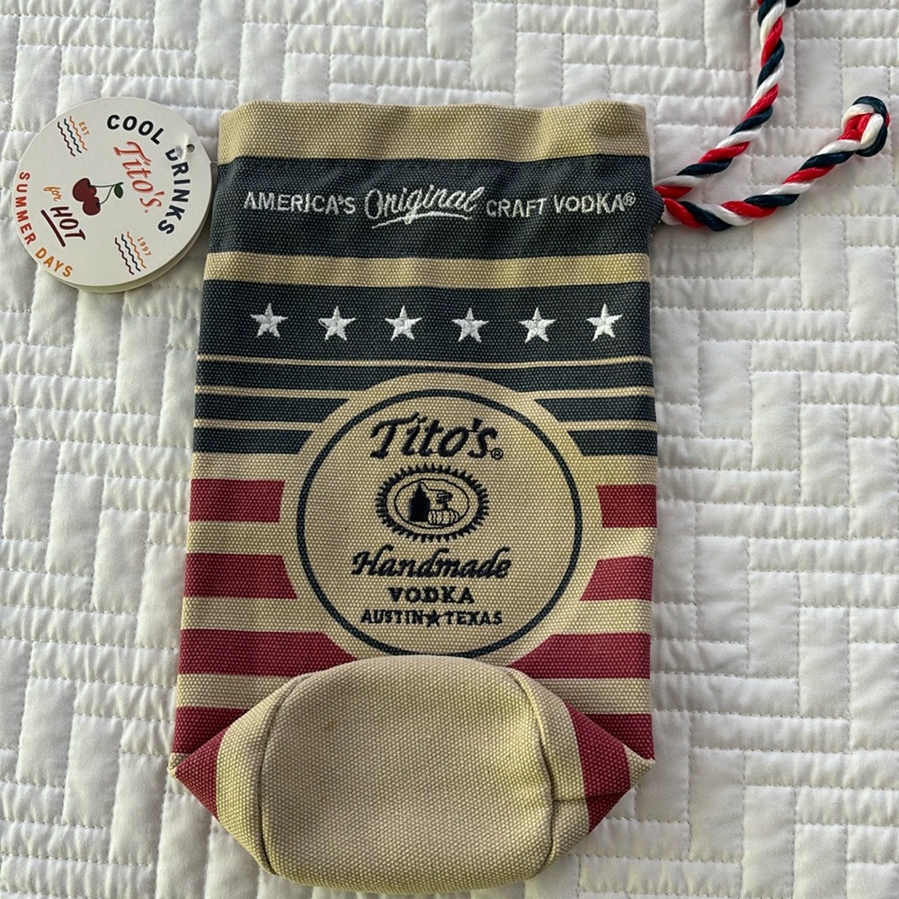 Tito’s vodka pouch